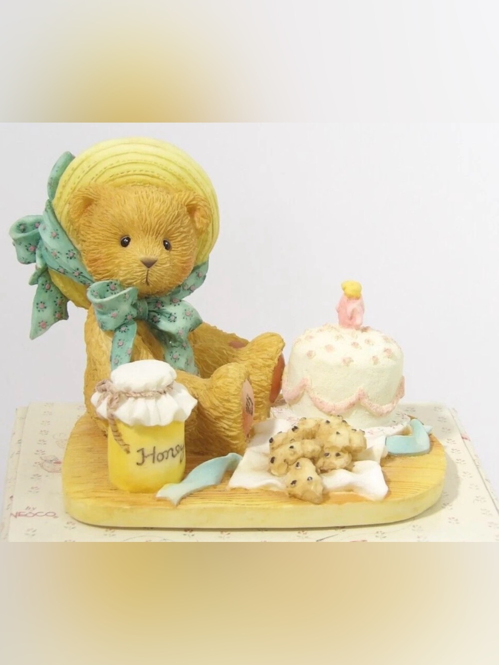 Enesco Cherished Teddies Anna Hooray for You Figurine 950459 with Box